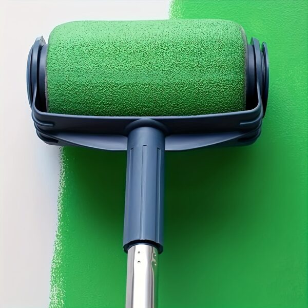 1pc Home Paint Roller Set with Extension Pole - Large Self-Suction Brush, Suitable for Latex and Wall Paint, Achieve Smooth and Even Coatings, Easy-to-Use Paint Roller Assembly - Image 10