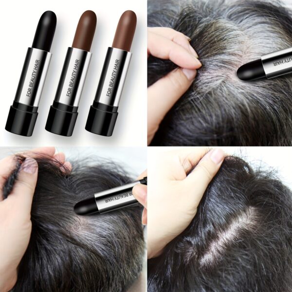 Disposable Hair Dye Pen, Temporary Hair Color Stick, Long-lasting Coverage Of White Grey Hair, Hair Color Touch-Up Stick - Image 9