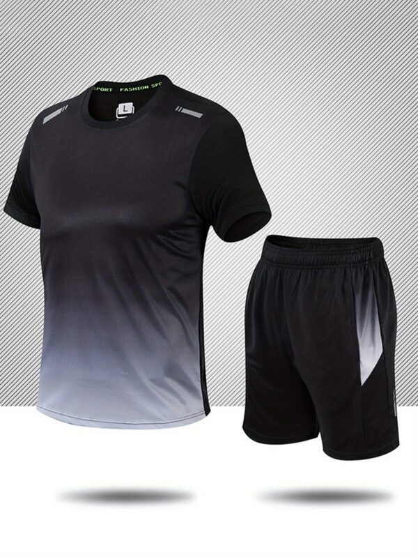 [Quick-Dry Sportswear] Quick-Dry Breathable Men's Sportswear - Short-Sleeve T-Shirt for Running And Fitness - Basketball Gear, Summer Tank Top - Image 23