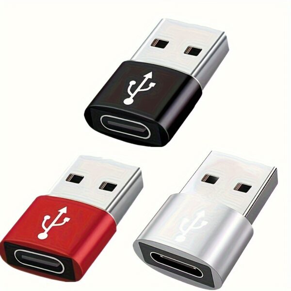 USB C Female To USB A Male Adapter, Type C To USB A Charger Cable Converter For IWatch 7 AirPods, MacBook, iPhone 11 12 13 14 Pro Max, iPad Mini 6, Galaxy S20 S21 S22. - Image 10