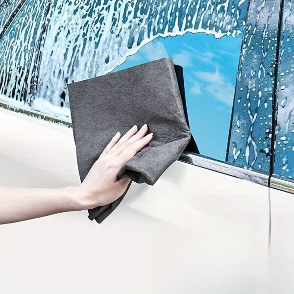 [Streak-Free] 5pcs Magic Cleaning Cloth - Streak-Free Glass & Mirror Wipe - For Glass and Mirror Cleaning - Image 9