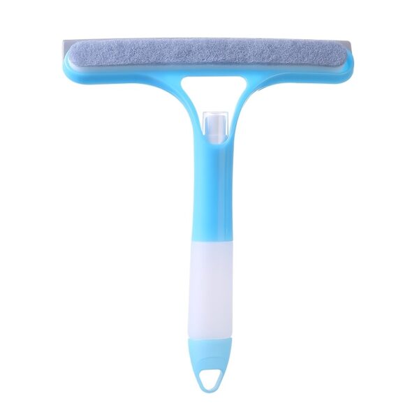 Efficient 3-in-1 Multi-Functional Glass Cleaning Tool - Polypropylene (PP) Plastic Sprinkler for Bathroom, Kitchen, Living Room, Bedroom, Toilet - Mirror and Window Scraper - Image 9