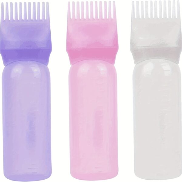 Precision Root Comb Shampoo Bottle Applicator - Long-lasting, Salon-Quality Styling Tool - Ideal for Home & Professional Barber Use - Hair Care Essential - Image 2
