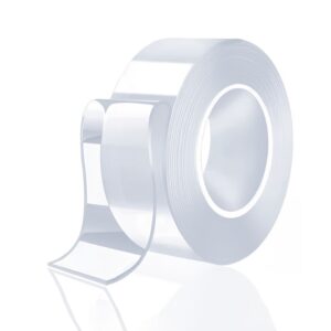 Multi-Purpose Waterproof Transparent Double-Sided Tape - Reusable, Strong Adhesive for Home, Kitchen, Office & Car Use