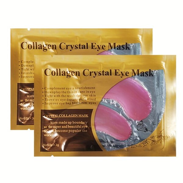 Pink Under Eye Mask, Reduce The Look Of Aging Hyaluronic Acid Eye Patches, Fight Dark Circles, Eye Bags, And Wrinkle, For Women And Men