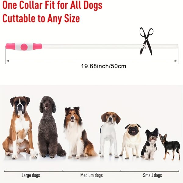 [USB Rechargeable LED Dog Collar] Pet Dog LED Light Collar Whole Luminous At Night Anti-loss USB Rechargeable Dog Collar - Image 4