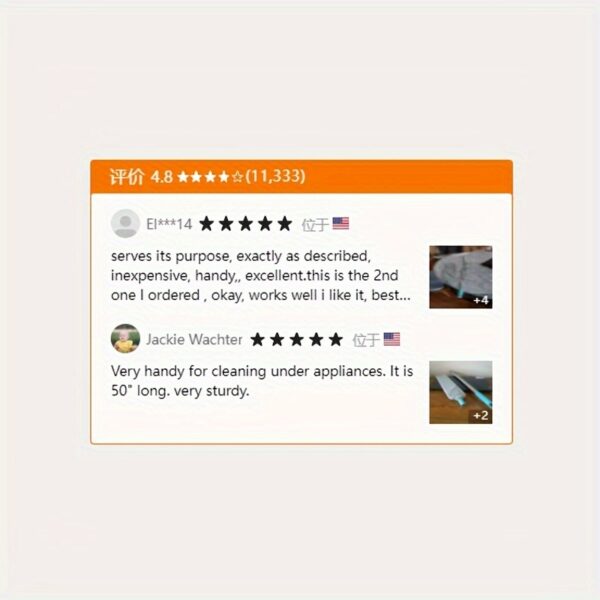 1pc Bed Bottom Cleaning Artifact Crevice Cleaning Electrostatic Dust Removal Duster Sweep Bed Bottom Dust Cleaning - Image 12