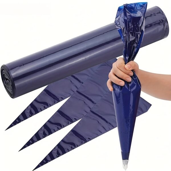 [Professional Cake Decorating Bags] 50pcs Disposable Pastry Bags, 16-Inch Thick PET Piping Bags for Cake Decorating, Professional Baking Accessories for Valentine'S Day, Ramadan, Father'S Day, Mother'S Day, Graduation - Image 10