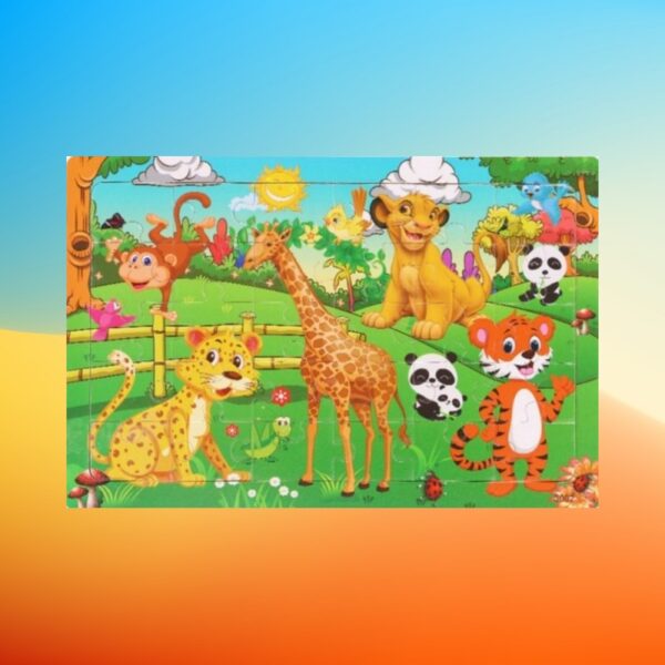 30pcs Colorful Jigsaw Puzzles for Kids Age 3-5 Preschool Educational Brain Teaser Boards Toys Toddler Children Learning Puzzles,Halloween/Christmas Gift - Image 11