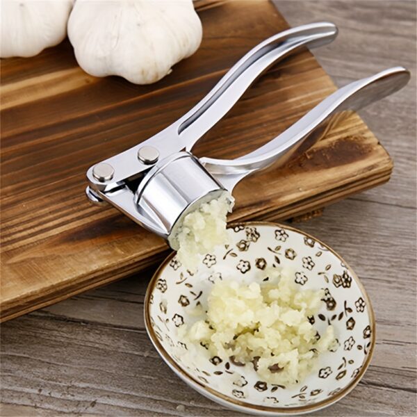 1 Piece metal Garlic Press Manually Crusher Handheld Ginger Kitchen Tools Kitchen Accessories - Image 9