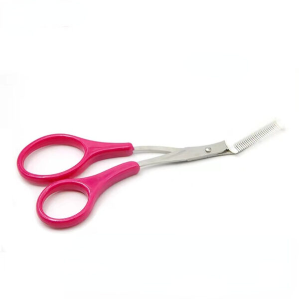 Eyebrow Trimmer Scissor With Comb Lady Woman Men Hair Removal Grooming Shaping Stainless Steel Eyebrow Remover Makeup Tool - Image 19