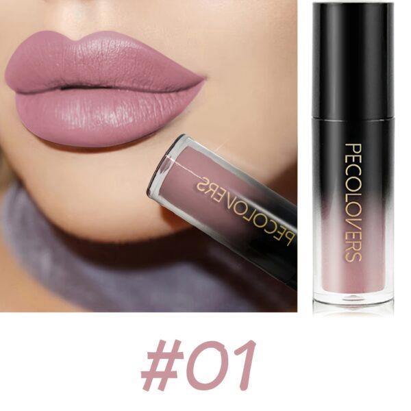 17 colors Long-Lasting Matte Liquid Lipstick Lip Gloss with Velvet Finish and Waterproof Formula Valentine's Day Gifts - Image 3