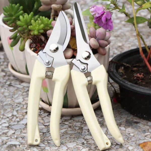 1pc/2pcs Garden Pruning Shears Set Sharp Blades For Cutting Flowers, Trimming Plants, Bonsai & Fruits Picking - Image 13