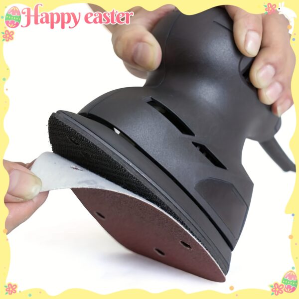 50pcs Mouse Shape 5-hole Sanding Paper, Get Professional Results with 40, 80, 120, 180 & 240 Grits - Image 17