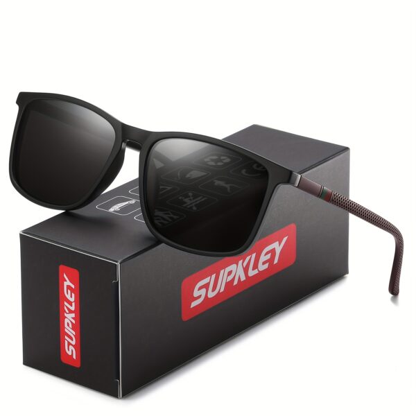 SUPKLEY Men'S Sports Sunglasses with Polarization, Lightweight Square Design, Comfortable Fit, Eyewear Accessory Comes with Original Packaging - Image 23