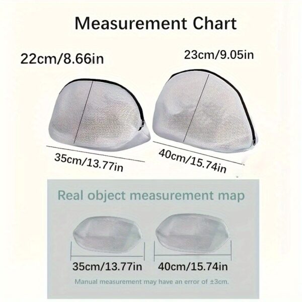 1pc Christmas Laundry Bag, Fabric Shoe Protector, Curved Shape, Multipurpose Use, Woven with Zipper Closure, for Laundry Room and Washing Machine, Laundry Bags - Image 20