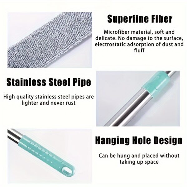 1pc Bed Bottom Cleaning Artifact Crevice Cleaning Electrostatic Dust Removal Duster Sweep Bed Bottom Dust Cleaning - Image 7
