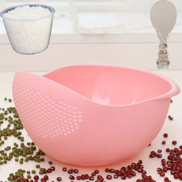 1pc/2pcs/3pcs Multi-Functional Kitchen Washing Basket Basin - Drain Water, Wash Rice, Perfect For Cleaning Vegetables And Fruits, And More With Convenient Features - Ideal For Various Uses And Users, Kitchen Accessories - Image 15