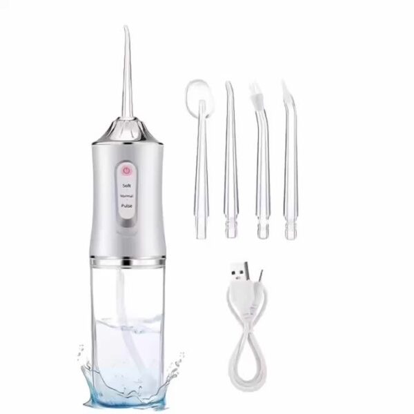 Cordless Electric Water Flosser Set with 4 Jet Tips - 360° Rotatable Nozzle, USB Charging, Lithium Battery, Ideal for Daily Teeth Care & Gum Cleaning for Men and Women, Perfect Holiday Gift, Dental Flosse - Image 13