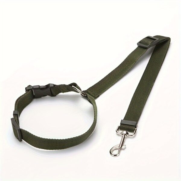 Secure Your Pet in the Car with This Adjustable Harness & Seat Belt Lead Leash! - Image 16