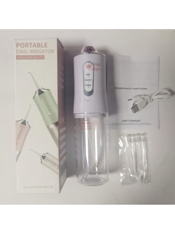 Cordless Electric Water Flosser Set with 4 Jet Tips - 360° Rotatable Nozzle, USB Charging, Lithium Battery, Ideal for Daily Teeth Care & Gum Cleaning for Men and Women, Perfect Holiday Gift, Dental Flosse - Image 15