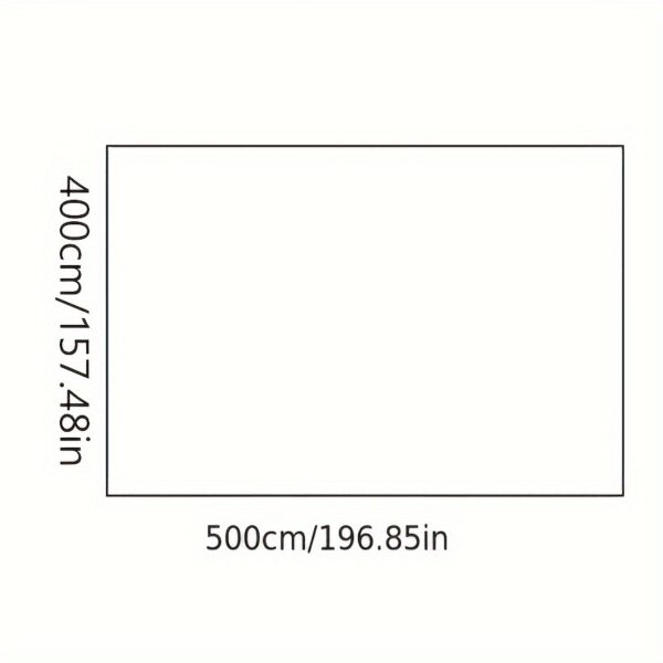 Large Durable Transparent Plastic Drop Cloth - Sofa, Storage, Outdoor Furniture, Garden, Home Renovation Dust Cover - Image 9