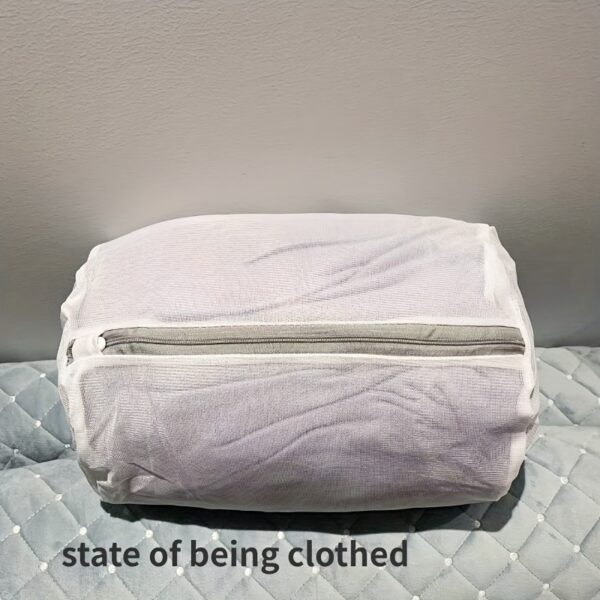 1pc Shoes Wash Bags Shoe Laundry Bags Sneaker Mesh Washing Cleaning Bag Travel Organization Pouch for Sneakers Running Shoes Socks Bras Washing Machine - Image 5