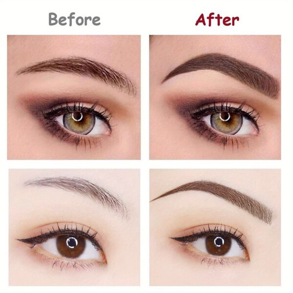 Eyebrow Tattoo Pen, Waterproof Long Lasting Microblading Eyebrow Pencil With A Micro-Fork Tip Applicator, Creates Natural Eyebrow Makeup, Draw Clear Eyebrows, Gifts For Women - Image 21