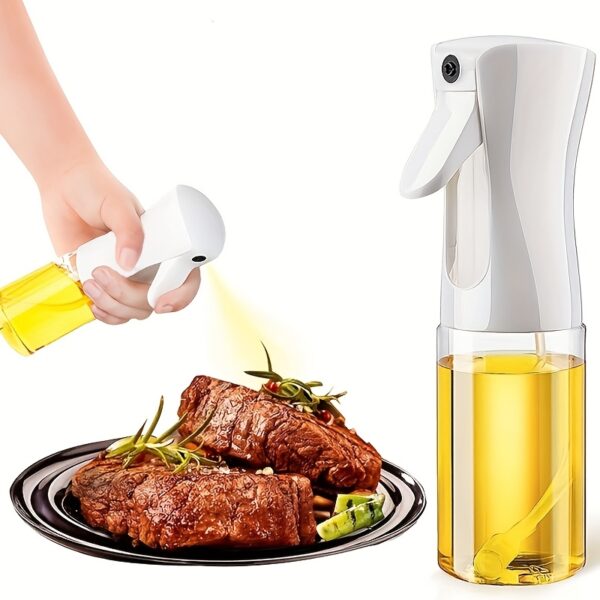 1pc 200ml 500ml Oil Spray Bottle Kitchen Cooking Olive Oil Dispenser Camping Barbecue Roasting Vinegar Sauce Oil Sprayer Edible Oil Jar Kitchen Accessories - Image 2