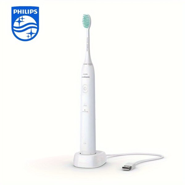 Philips Sonicare 2100 Series HX2421 Electric Toothbrush USB Charging Base Full Body Waterproof Sonic Vibration Full Automatic Soft Bristle Small Feather Brush Two Modes 30,000 Brush Head Movements/Minute - Image 3