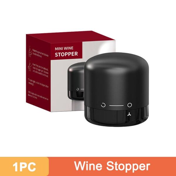 1pc/2pcs New Vacuum Wine Stoppers For Hotel Reusable Champagne Bottle Stoppers Wine Sealer Cap Set Leak-proof Preserver For Restaurant - Image 5