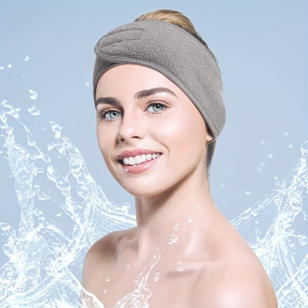 [Popular Choice] Double-sided Hair Tie with Ant Cloth for Washing Face and Removing Makeup, Women's Hairband for Sports and Yoga - Image 10