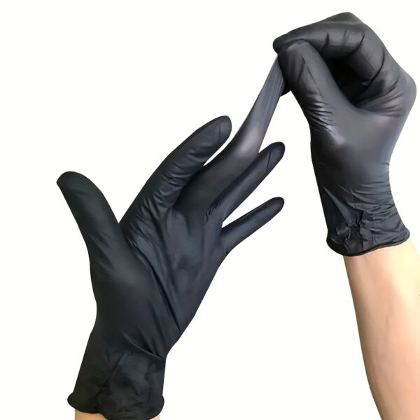 10/20/50pcs Heavy Duty Disposable Nitrile Gloves, Powder-Free, Latex-Free, Waterproof, Ambidextrous for Home Cleaning, Kitchen, Outdoor Use, Household Cleaning Gloves|Nitrile Gloves|Powderfree Gloves - Image 11