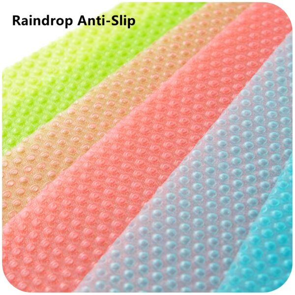 4pcs Refrigerator Liners Mats: Washable, Waterproof & Oilproof - Perfect for Shelves, Freezer, Cupboard, Cabinet & Drawer! - Image 6