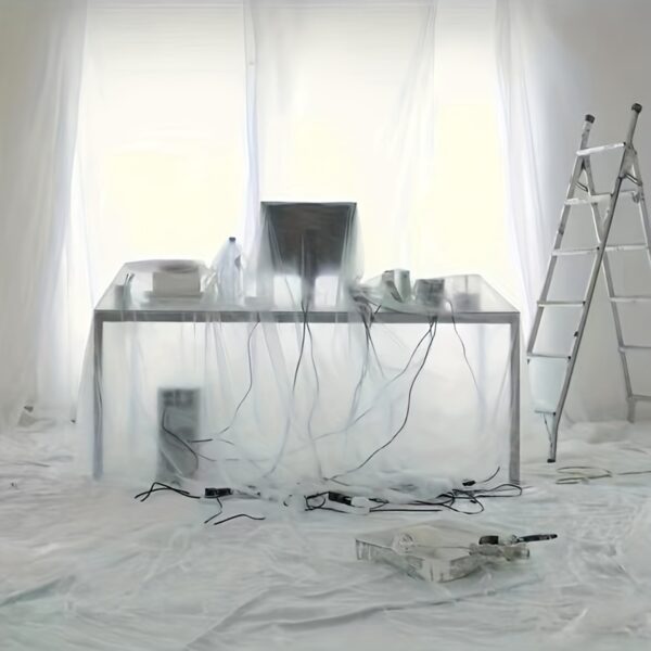 Large Durable Transparent Plastic Drop Cloth - Sofa, Storage, Outdoor Furniture, Garden, Home Renovation Dust Cover - Image 22