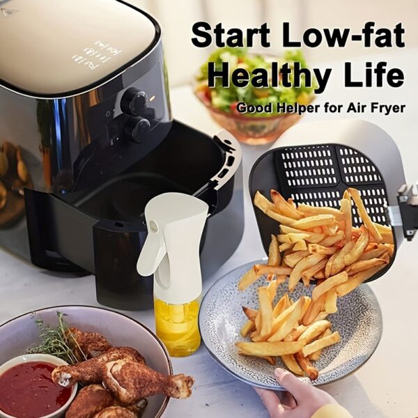 1pc 200ml 500ml Oil Spray Bottle Kitchen Cooking Olive Oil Dispenser Camping Barbecue Roasting Vinegar Sauce Oil Sprayer Edible Oil Jar Kitchen Accessories - Image 7