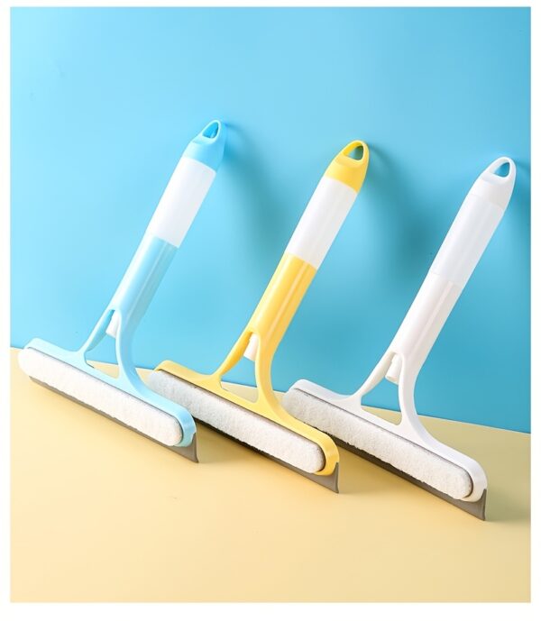 Efficient 3-in-1 Multi-Functional Glass Cleaning Tool - Polypropylene (PP) Plastic Sprinkler for Bathroom, Kitchen, Living Room, Bedroom, Toilet - Mirror and Window Scraper - Image 28