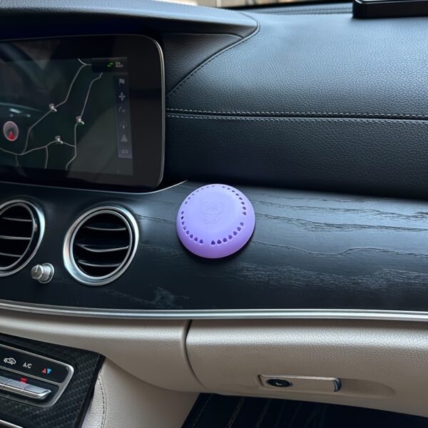 Long-Lasting Cherry Blossom & Lavender Scented 10pcs Air Freshener Tablets - Compressed Solid Deodorizer for Home, Car, Bathroom, Closet & Wardrobe with Extra Shell - Image 8