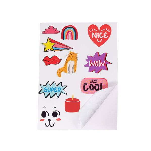 20 Sheets A4 210x297mm (8.3x11.7") Premium Printable Vinyl Sticker Paper - Matte White Waterproof, Fast-Drying Inkjet Stickers with Vivid Colors, Tear-Resistant & Fade-Proof for Laminated Documents, Labels, Crafts, Durable Labeling | Professional Grade | - Image 3