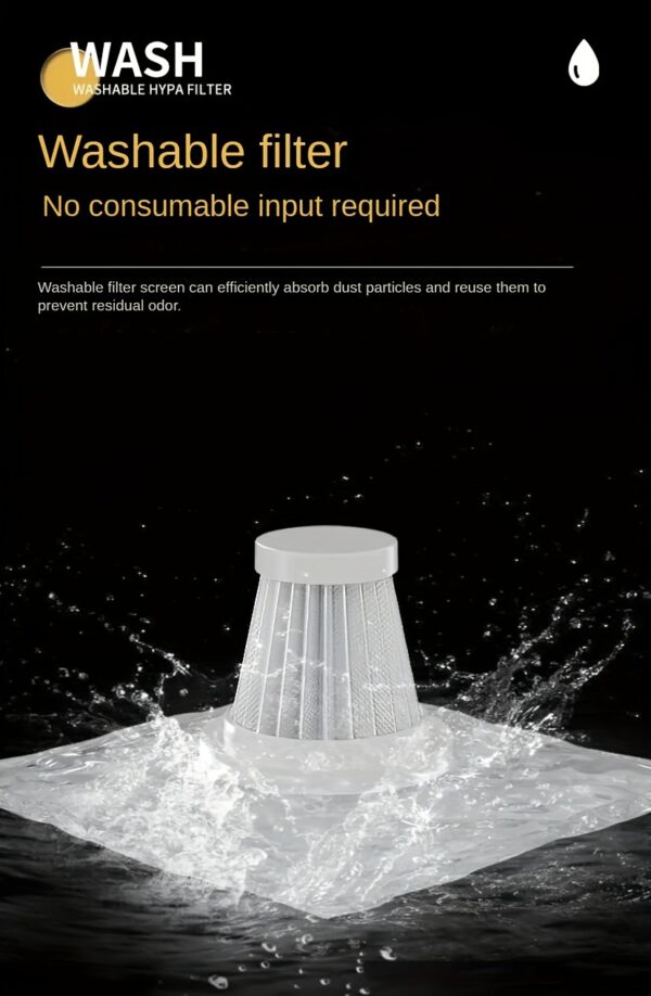 High Power Three In One Wireless Vacuum Cleaner With Extended Battery Life For Suction, Air Extraction, And Blowing At Home And In Car - Image 20