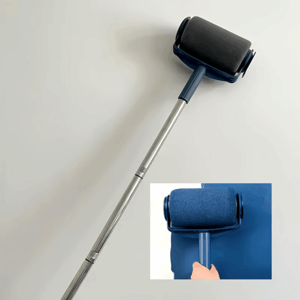 2pcs Home Paint Roller Set with Extension Rod - Large Self-Suction Brush for Latex & Wall Paints, Achieve Smooth, Even Coat, Oil Paint Roller, Easy to Achieve - Image 12
