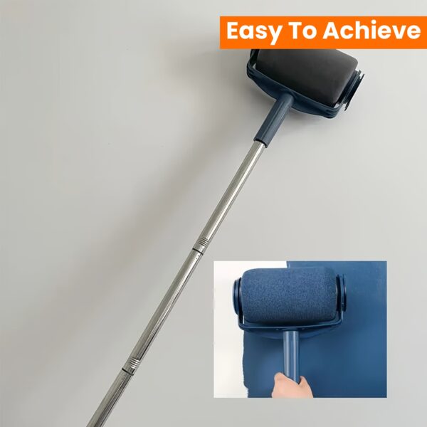 2pcs Home Paint Roller Set with Extension Rod - Large Self-Suction Brush for Latex & Wall Paints, Achieve Smooth, Even Coat, Oil Paint Roller, Easy to Achieve - Image 13