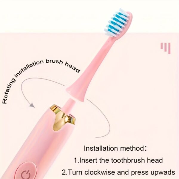 Electric toothbrush head, suitable for model E810/EC810/E814/EC814, only suitable for products of corresponding models in this store - Image 2