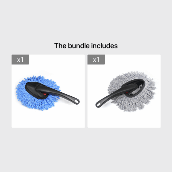 Car Dust Removal Small Duster Wipe Car Soft Brush Cleaning Brush Mini Bristle Brush Dust Removal Brush Nanofiber Car Interior - Image 9