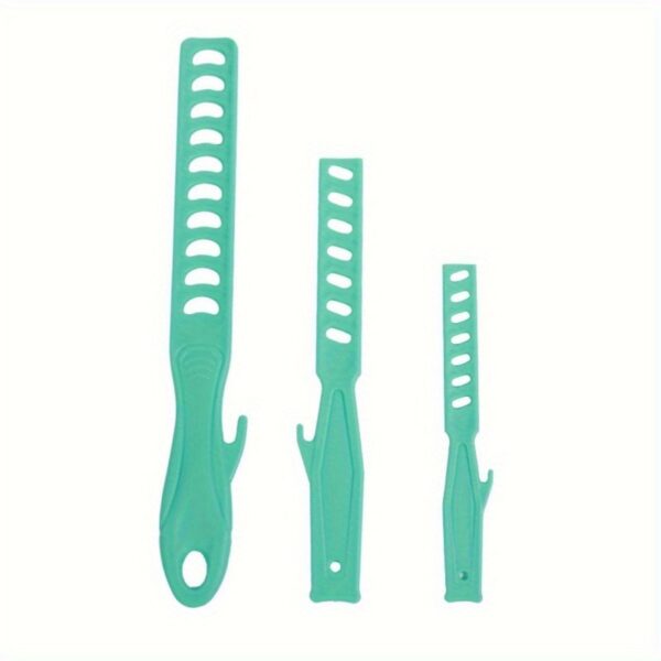 No-Power Mixing Tool Silicone Paint Stirring Stick with Green Handle | Latex & Acrylic Color Mixing Rod | DIY Home Decoration Paint Mixer | Ergonomic Non-Slip Grip | Easy-Clean Reusable Coating Tool for Even Finish - Image 9