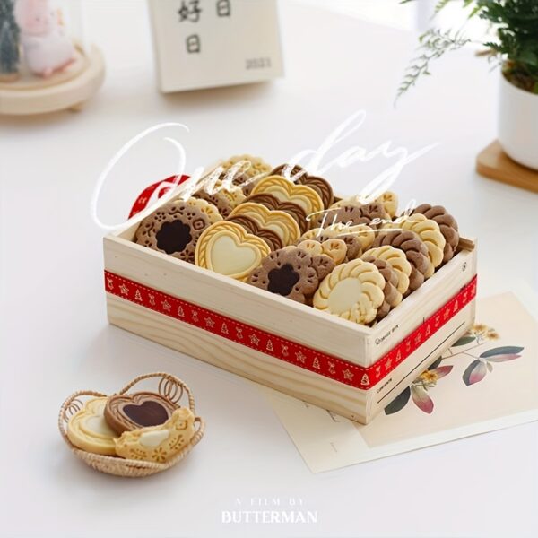 4pcs/Set Fruit Jam Sandwich Cookie Cutter Mold Valentine's Day Love Flower Biscuit Stamp Embossers Pressed Kitchen Accessories back to school - Image 12