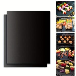 3pcs Oven Bottom Oven Mats, Reusable Oven Mats, for Electric Ovens, Gas Ovens, Toasters, Microwaves, Stovetops, Grills, Mostly for Outdoor BBQ, Home, RV, Travel