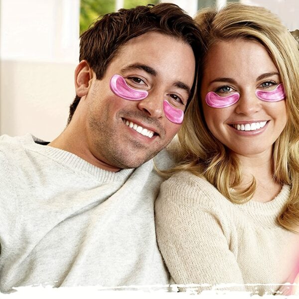 Pink Under Eye Mask, Reduce The Look Of Aging Hyaluronic Acid Eye Patches, Fight Dark Circles, Eye Bags, And Wrinkle, For Women And Men - Image 10