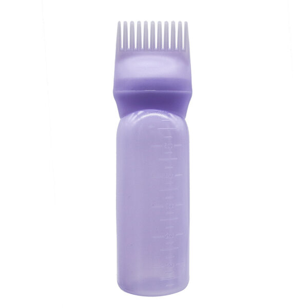 1pc Plastic Dry Cleaning Bottle For Hair Dyeing And Washing Bottle With Graded Thickening Hair Dyeing Bottle For Hair Dyeing Cream Bottle For Perm - Image 3