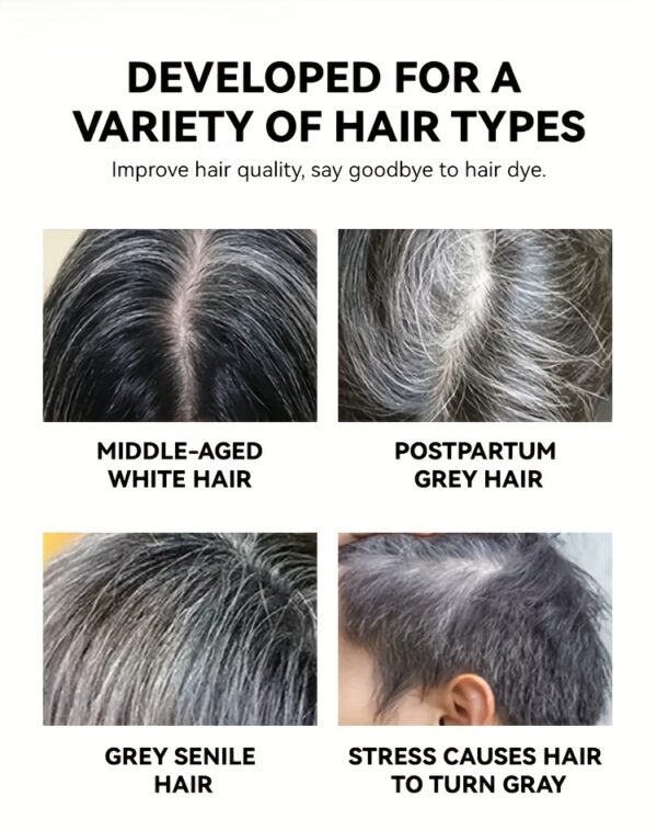 Disposable Hair Dye Pen, Temporary Hair Color Stick, Long-lasting Coverage Of White Grey Hair, Hair Color Touch-Up Stick - Image 11